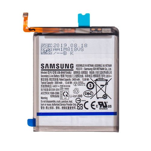 *Batería EB-BN970ABU para Samsung Galaxy Note 10 N970F 3500mAh SERVICE PACK