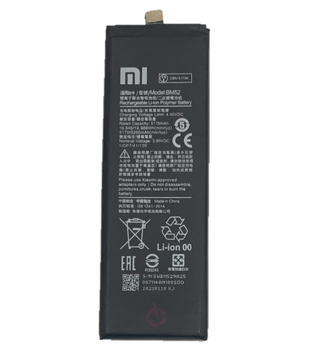 Batería Xiaomi Mi Note 10 / Note 10 Lite / CC9 Pro BM52