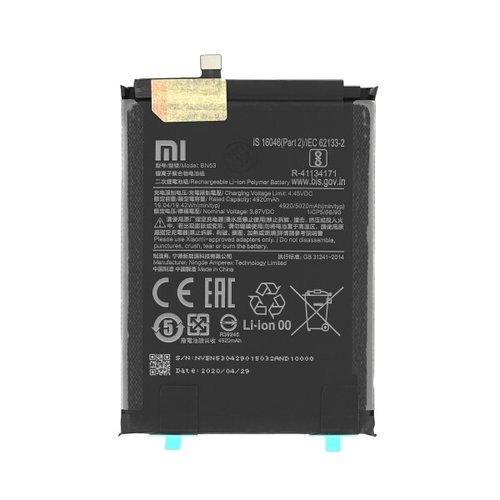 Batería Xiaomi Redmi Note 9 Pro / Redmi Note 10 Pro BN53