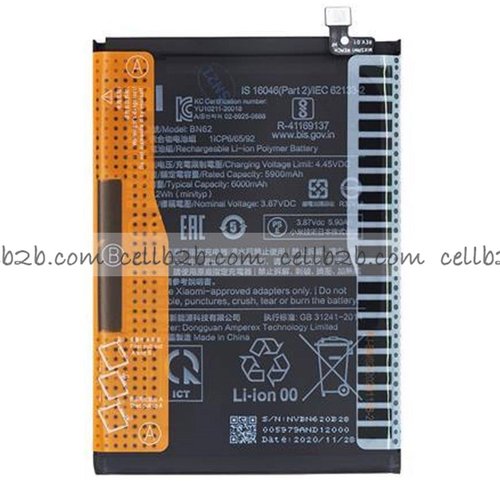 Batería Xiaomi Redmi 9T / Redmi Note 9 4G / POCO M3 BN62