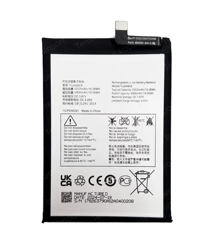 Batería TLP049DA / TLP049D9 para TCL 40 NXTPAPER 4G (T612B) / TCL 50 SE (T611B) / TCL 50 5G (T613K) / TCL 50 NXTPAPER 5G (T702D) / TCL 50 Pro NXTPAPER 5G (T803E T803D)