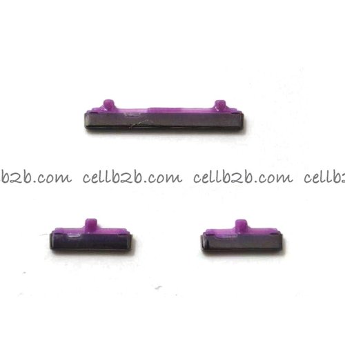 Botones Lateral para Samsung S10 G973 / S10 Plus G975 Negro