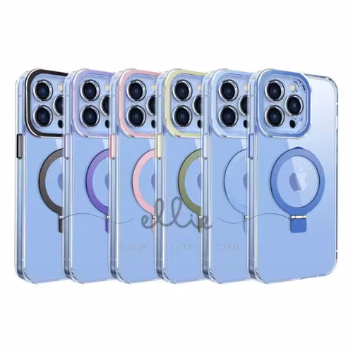 Funda MagSafe Transparente BICHENG con Soporte para iPhone 16 Pro
