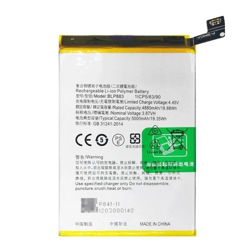 Batería BLP883 para Realme 9 4G (RMX3521)
