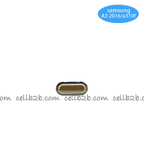 Botón Home para Samsung A3 2016 A310 Dorado