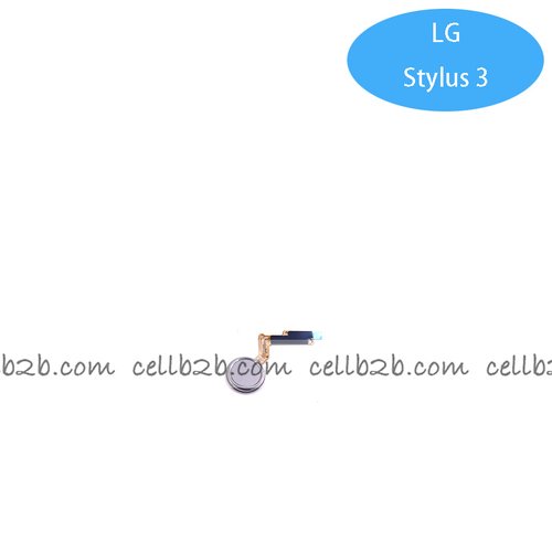 Boton Home para LG Stylus 3 Gris