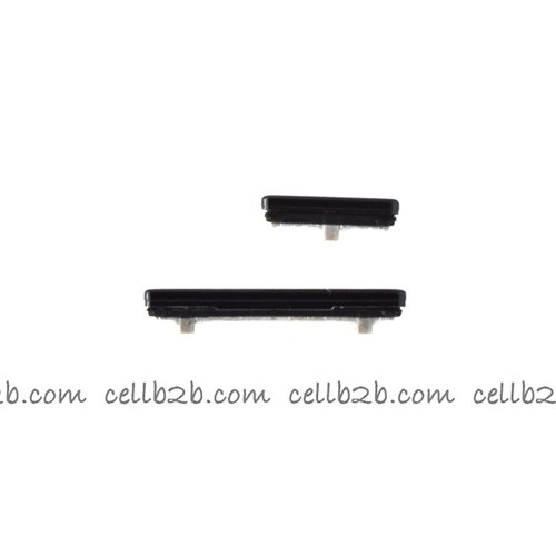 Botones Lateral para Samsung S20 G980F / S20 Plus G985F Negro