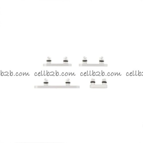 Botones Lateral para iPhone 17 Blanco
