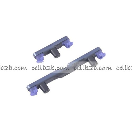 Botones Laterales Para Motorola Edge 60 Fusion XT2503-4 Azul Oscuro / Negro