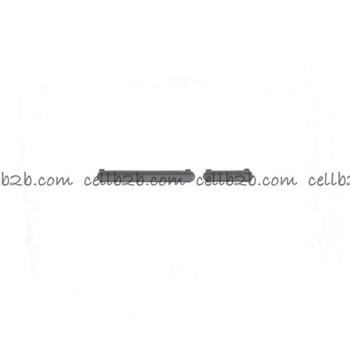 Botones Lateral para Samsung S22 5G S901B / Samsung S22 Plus 5G S906B Negro