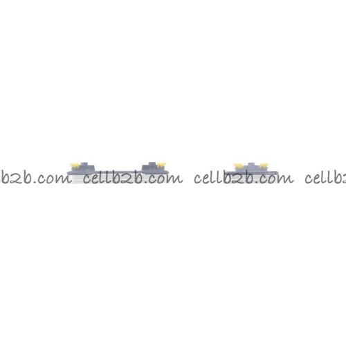 Botones Lateral para Samsung S23 FE S711B Plateado
