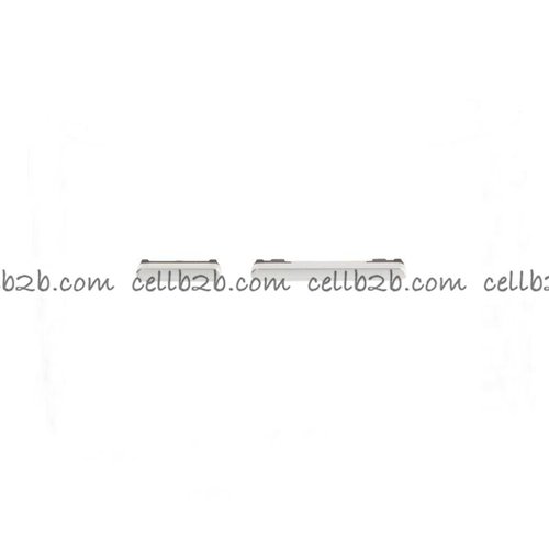 Botones Laterales para Samsung S23 5G S911B / S23 Plus 5G S916B Blanco