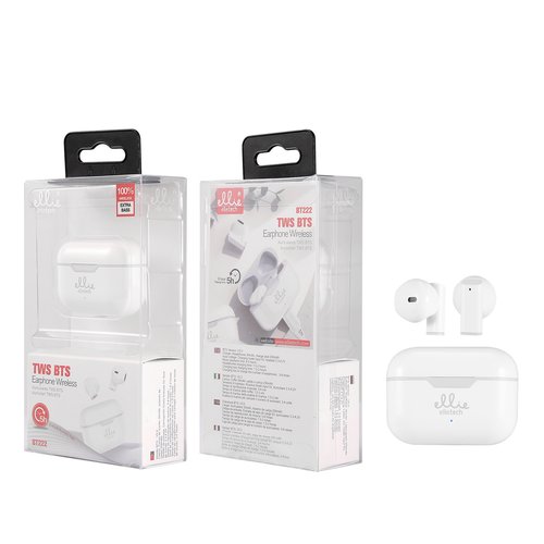 BT222 Ellietech Auriculares Wireless TWS BTS