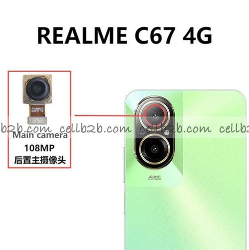 Cámara Trasera para Realme C67 4G Original