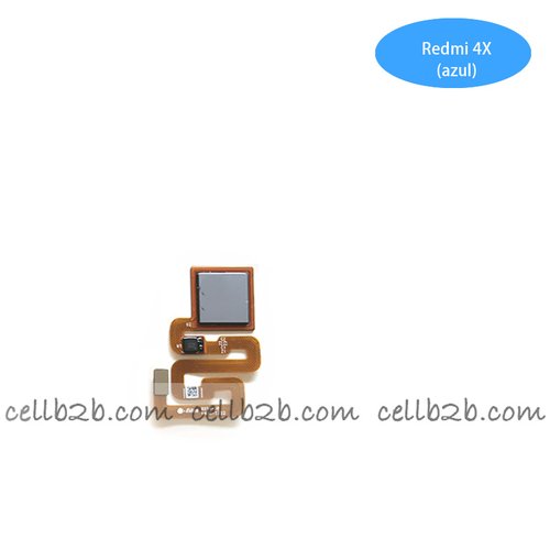 Cable Flex con Lector de huella para Redmi 4X Azul