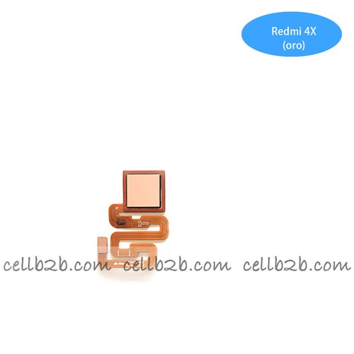 Cable Flex con Lector de huella para Redmi 4X Dorado