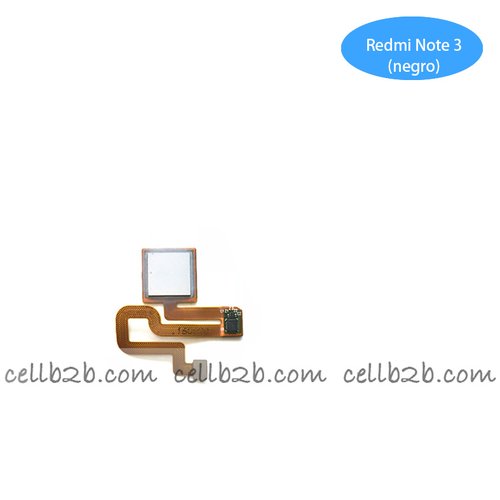 Cable Flex con Lector de huella para Redmi Note 3 Negro