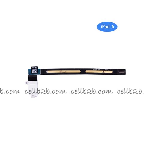Cable Flex de Audio Jack para iPad 6 A1566 A1567 Blanco