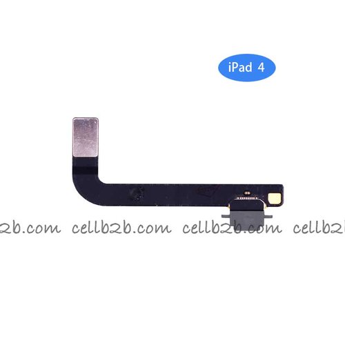 Cable Flex de Carga para iPad 4 A1458 A1459 A1460 Negro