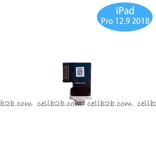 Cable Flex de Carga para iPad Pro 12.9 (2018 / 2020) A2014 A1895 A1876 / IPAD PRO 11 (2018 / 2020) A2013 A1934 A1980 Negro
