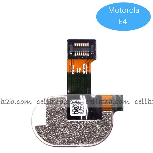 Cable Flex de Home Boton para Motorola E4 Negro