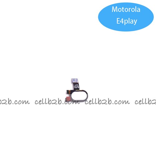Cable Flex de Home Boton para Motorola E4 Play Blanco