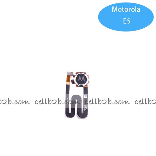 Cable Flex de Home Boton para Motorola E5 /E5 Plus Azul Claro