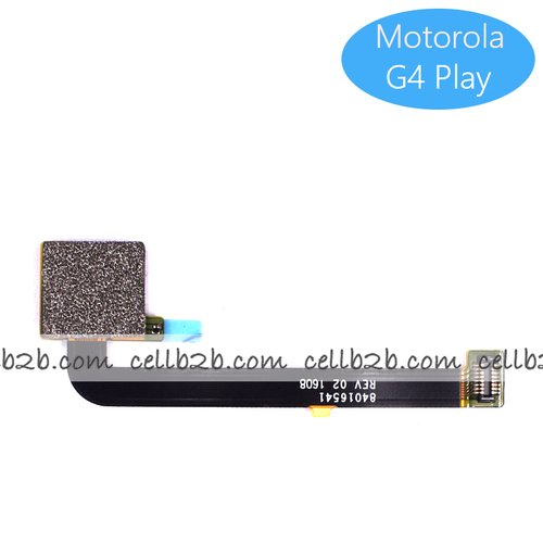Cable Flex de Home Boton para Motorola G4 Play Blanco
