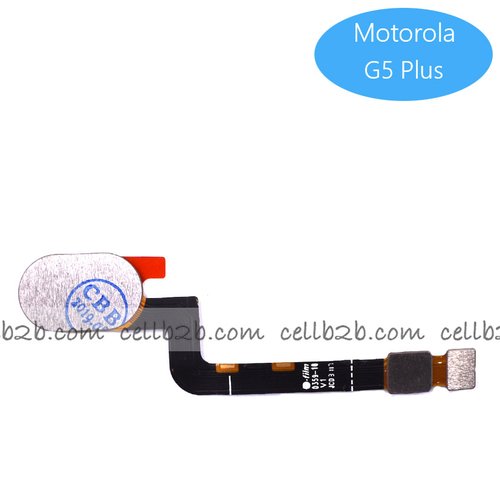 Cable Flex de Home Boton para Motorola G5 Plus Blanco
