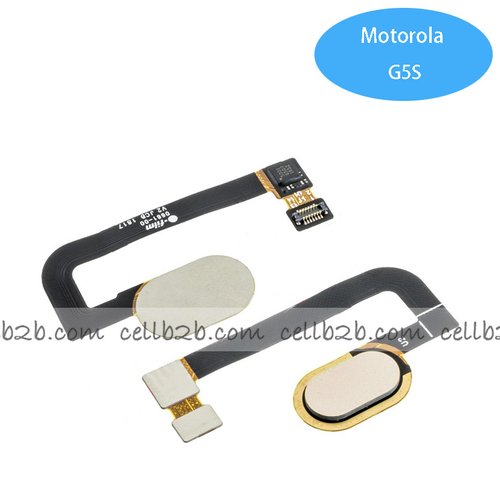 Cable Flex de Home Boton para Motorola G5S Dorado