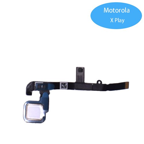 Cable Flex de Home Boton para Motorola X Play Blanco