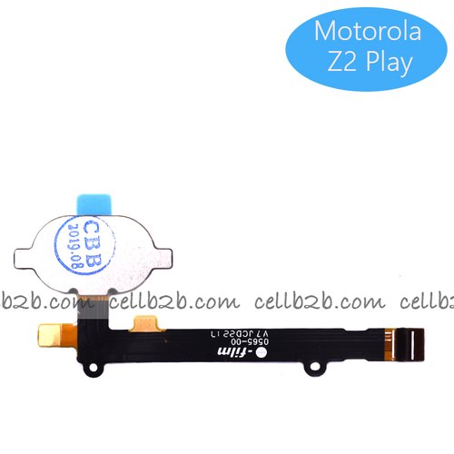 Cable Flex de Home Boton para Motorola Z2 Play Blanco