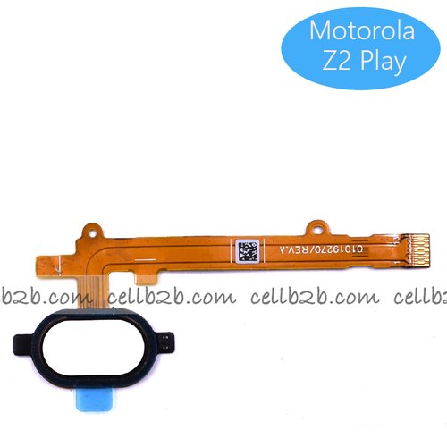 Cable Flex de Home Boton para Motorola Z2 Play Blanco