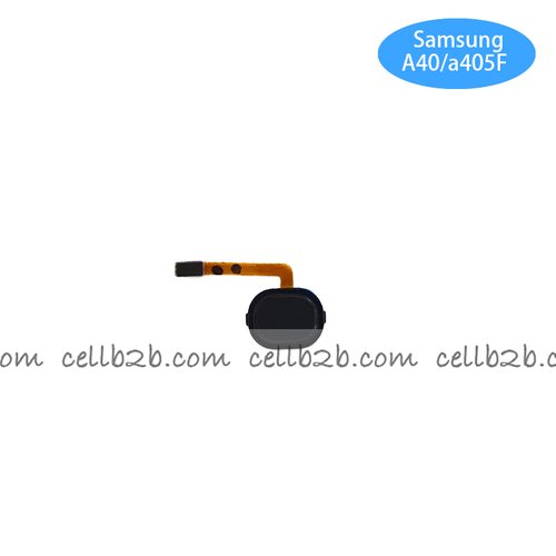 Flex con Lector de Huella para Samsung A30 A305 / A40 A405 / A50 A505 Negro
