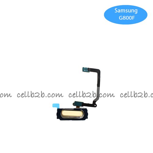Cable Flex de Home Boton para Samsung S5 Mini/ G800F Blanco