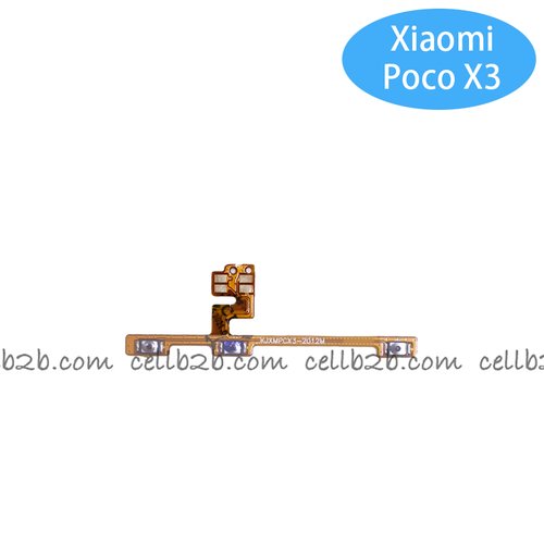 Cable Flex de Volumen y Encendido para Xiaomi Poco X3 / X3 Pro / X3 NFC