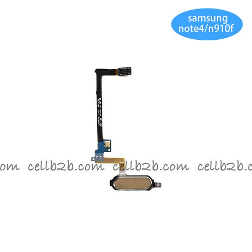 Cable Flex del Botón Home para Samsung NOTE4 Dorado