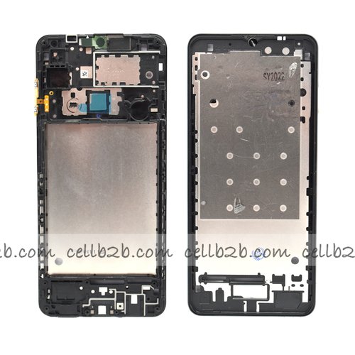 Carcasa Central para Samsung A12 A125F Negra