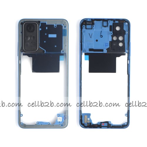 Carcasa Central para Xiaomi Redmi Note 11 Azul