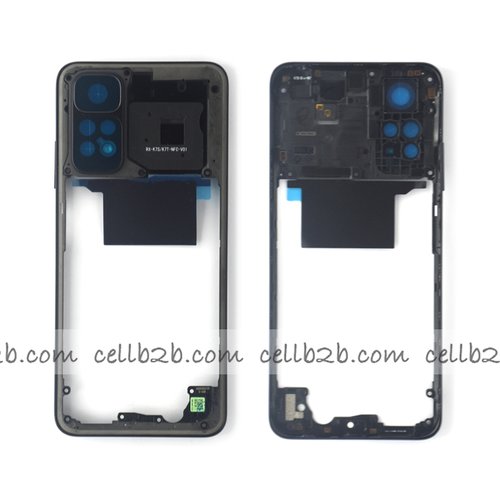 Carcasa Central para Xiaomi Redmi Note 11S Negra