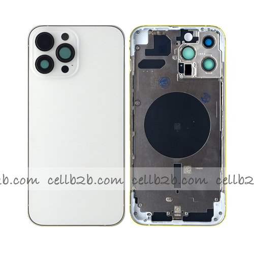 Carcasa Chasis Tapa Con Bandeja iPhone 13 Pro Max Blanco sin Recambios