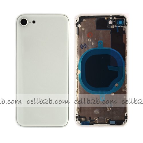 Carcasa Chasis Tapa Con Bandeja iPhone 8G Blanca sin Recambios