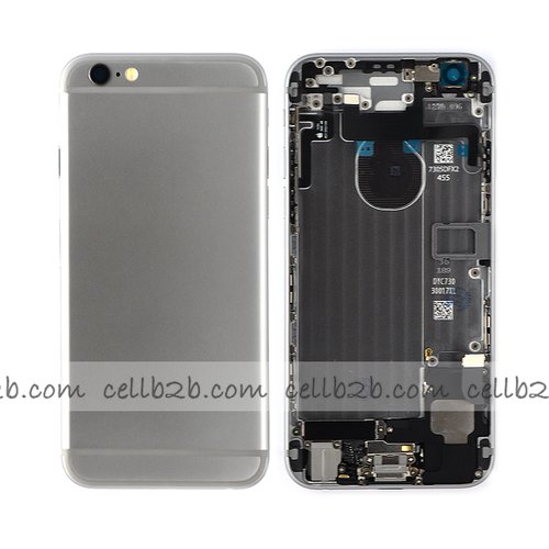 Carcasa Chasis Tapa Con Recambio iPhone 6G Negra