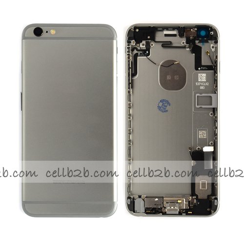 Carcasa Chasis Tapa Con Recambio iPhone 6s Plus Negra