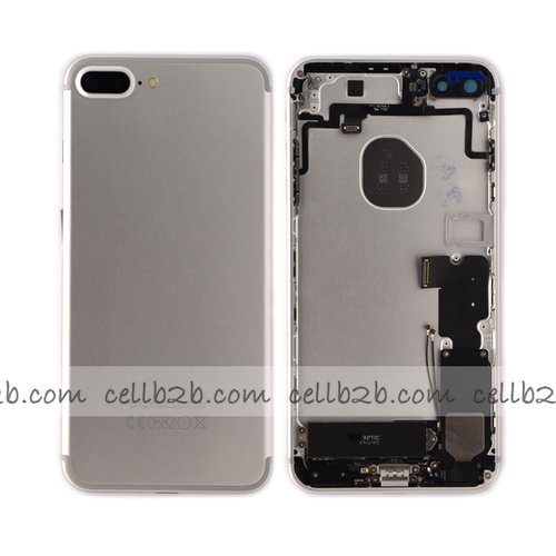 Carcasa Chasis Tapa Con Recambio iPhone 7Plus Plateada