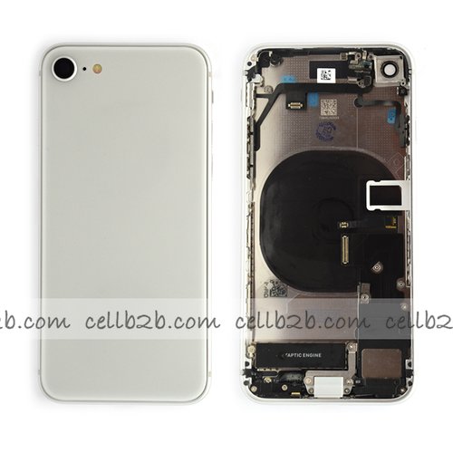 Carcasa Chasis Tapa Con Recambio iPhone 8G blanco