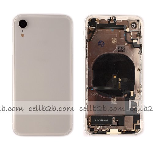 Carcasa Chasis Tapa Con Recambio iPhone XR Blanco