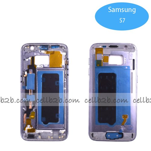 Carcasa Frontal para Samsung S7 G930 Negro Original