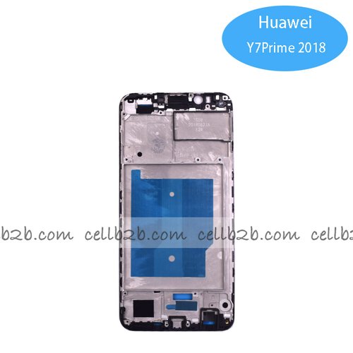 Carcasa intermedia para Huawei Enjoy 8/ Honor 7C/ Y7 Prime 2018/ Y7 2018 Negro Original