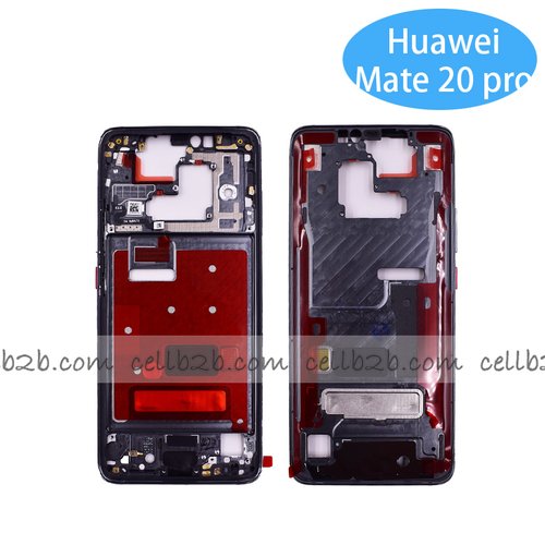 Carcasa intermedia para Huawei Mate 20 Pro Negro Original